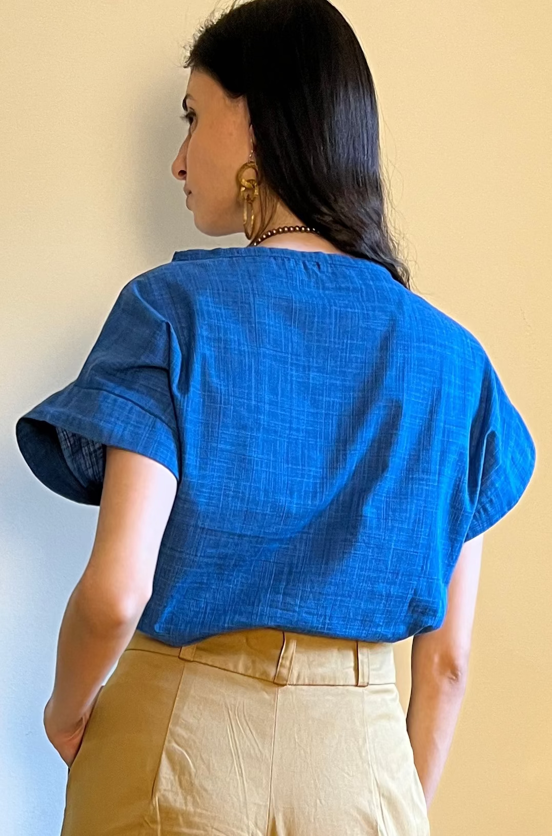 The Delicate Blue Top