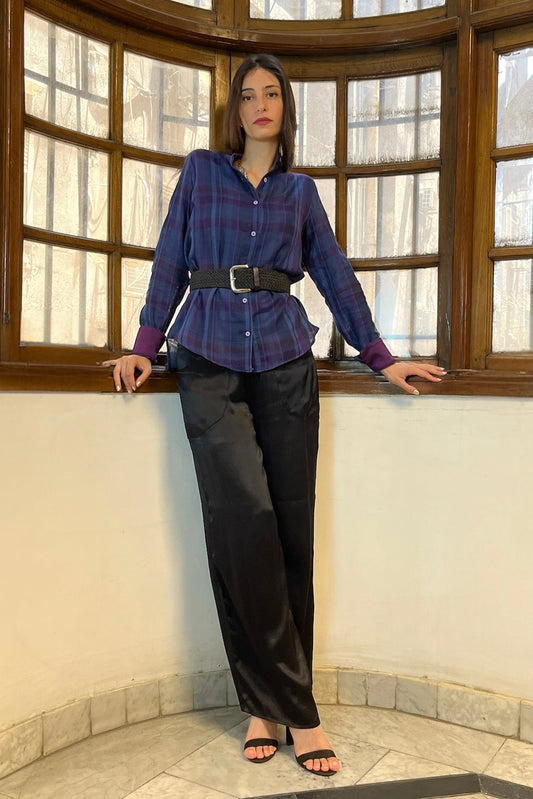 Violetta Checkered Shirt