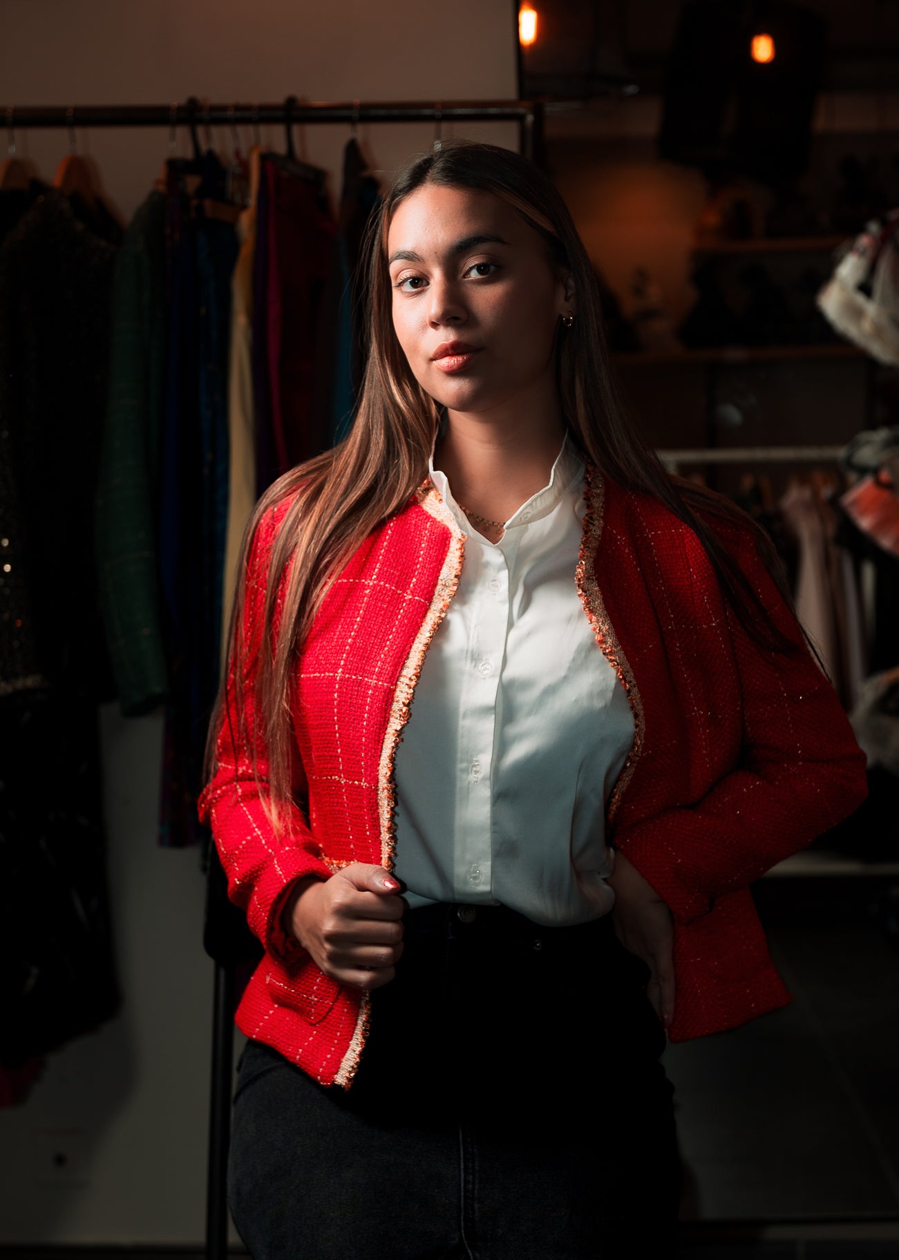 Scarlet Tweed Blazer