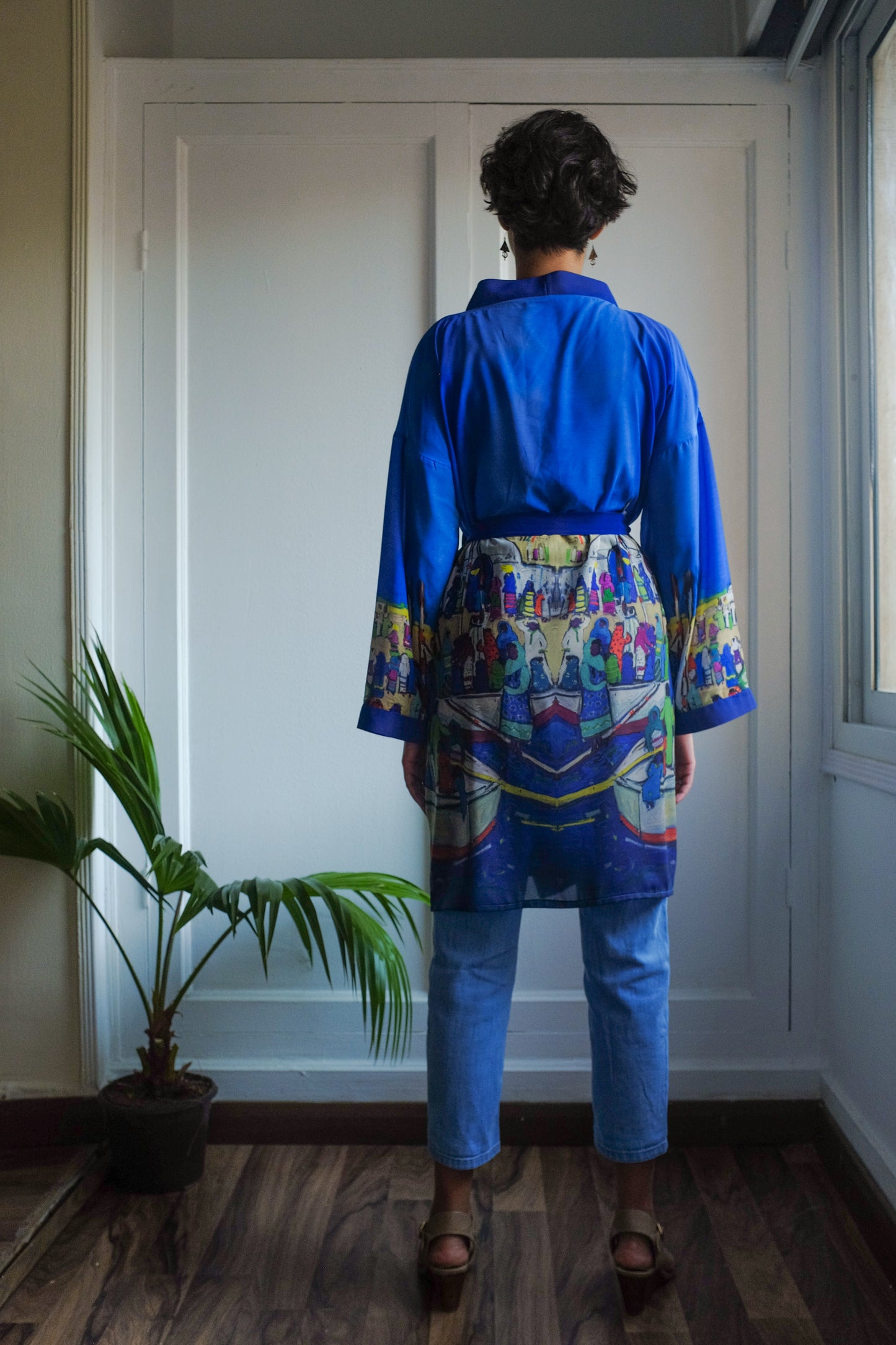 The Eternal Nile Chiffon Kimono