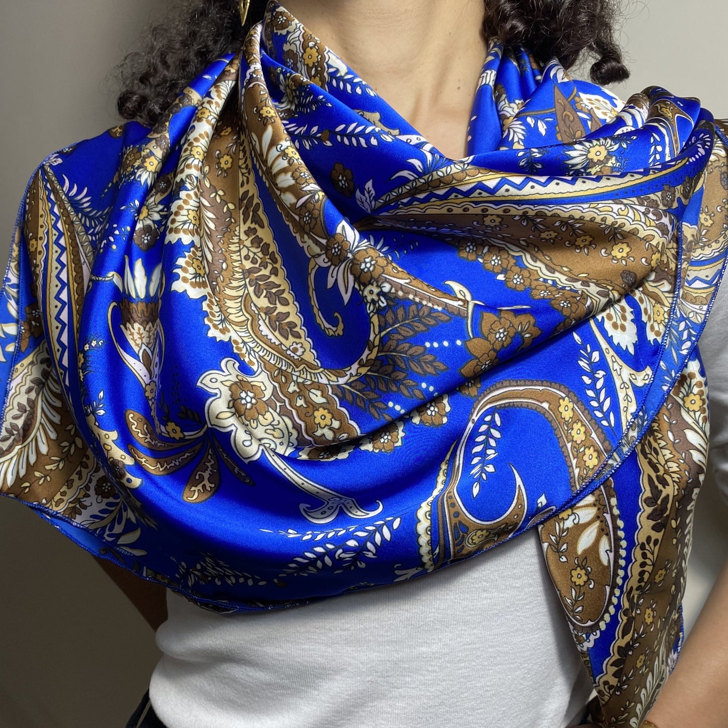 Square Satin Scarf