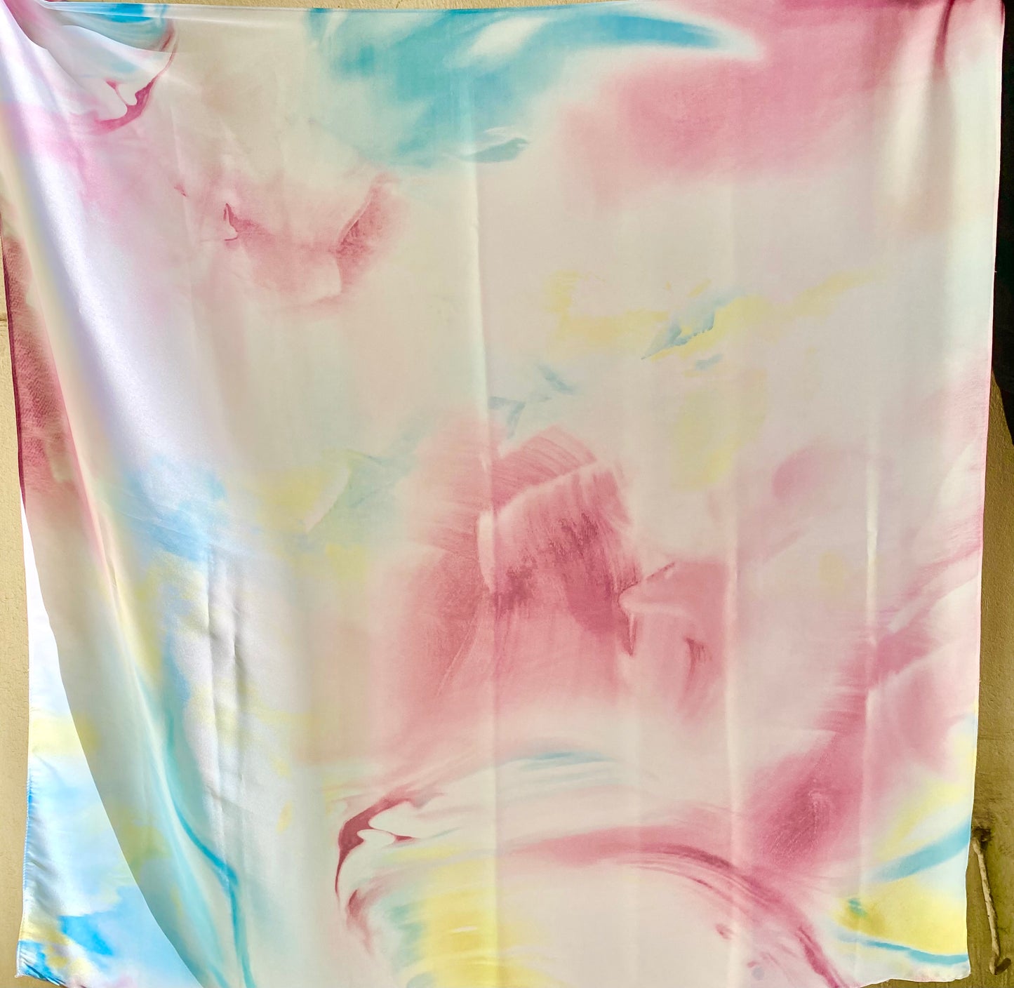 Pastel Satin Scarf