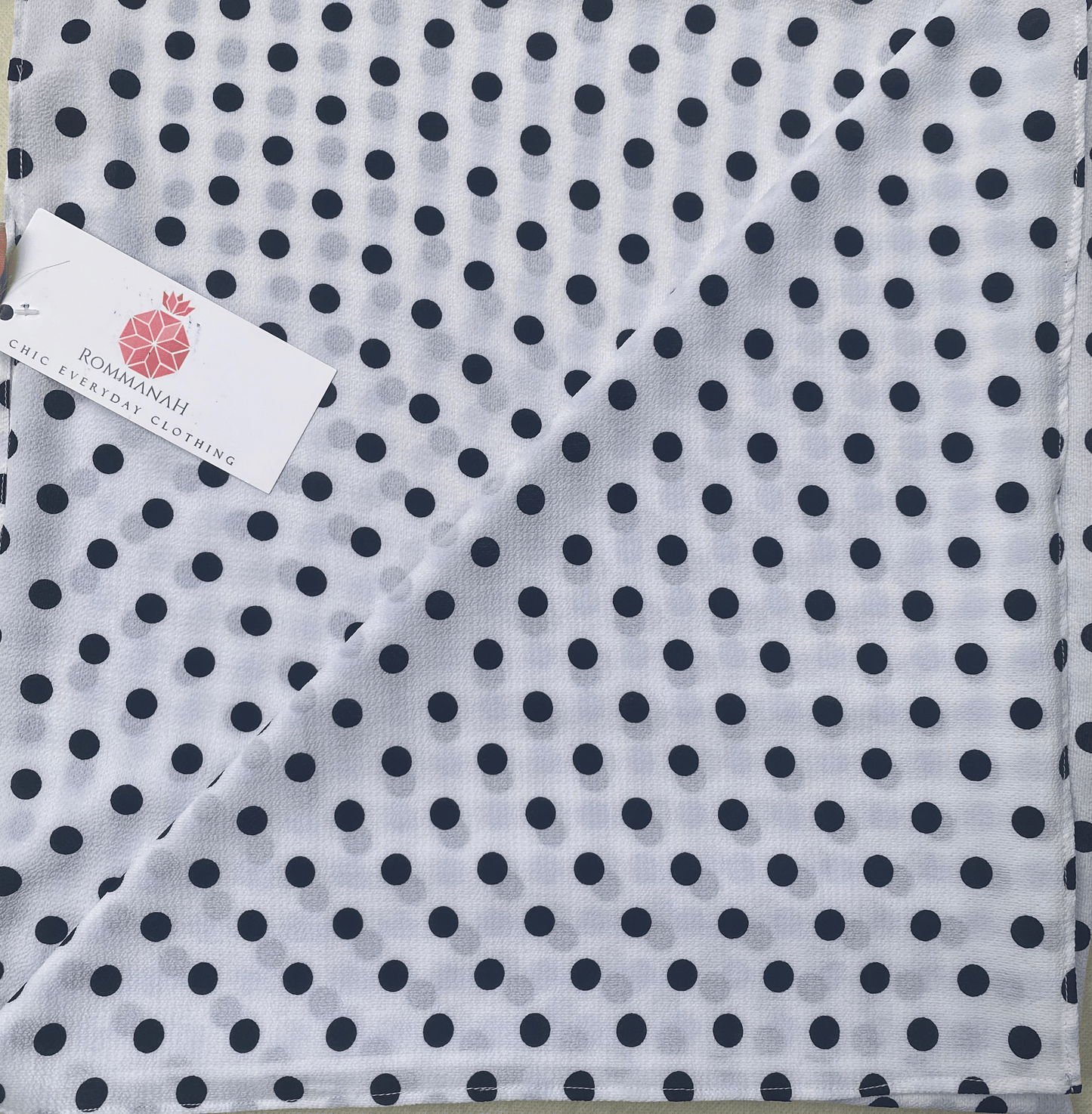 Polka dots scarf