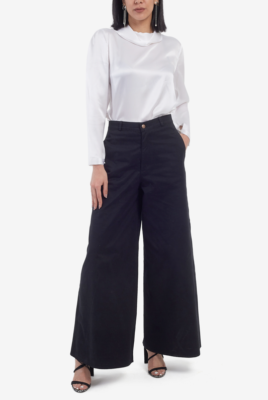 Black Wide leg Pants